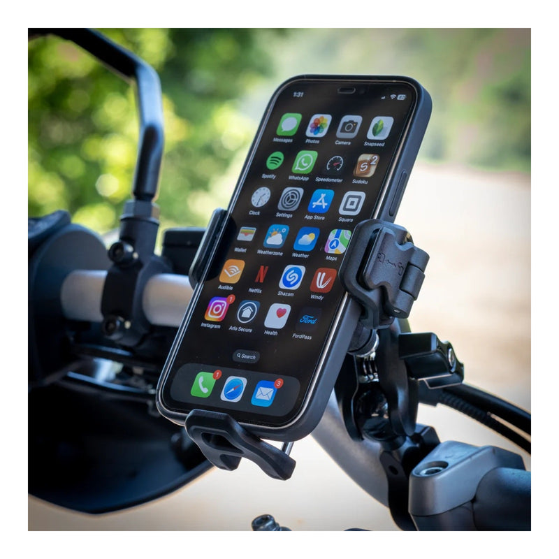 Load image into Gallery viewer, Rocky Creek Motoplug Phone Holder & Charger - Wireless & USB-C