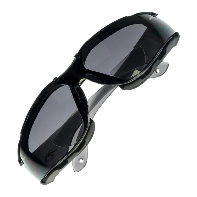 Load image into Gallery viewer, Rocky Creek Bi-Focal Motorcycle Riding Glasses Smoke 1.5