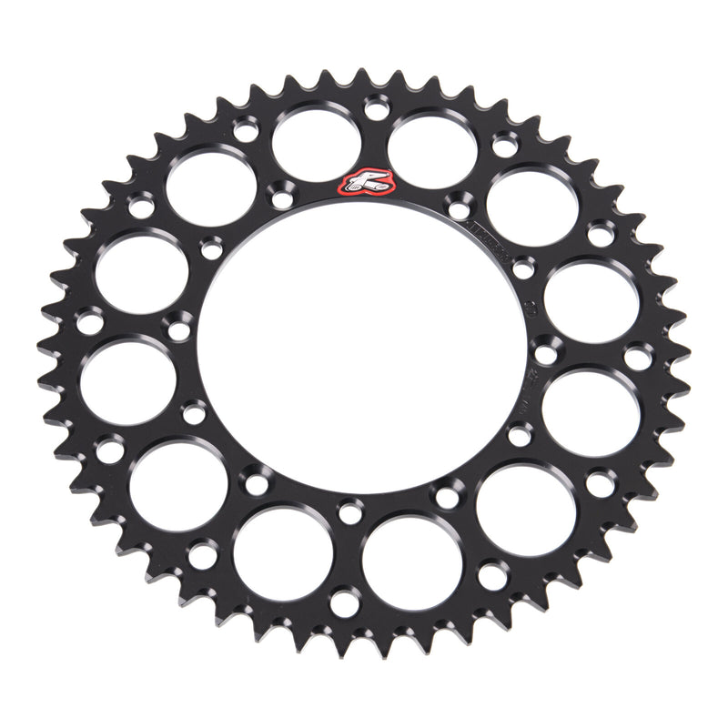 Load image into Gallery viewer, Renthal Sprocket Rear Black 51T Alloy 7075 T6 Grooved