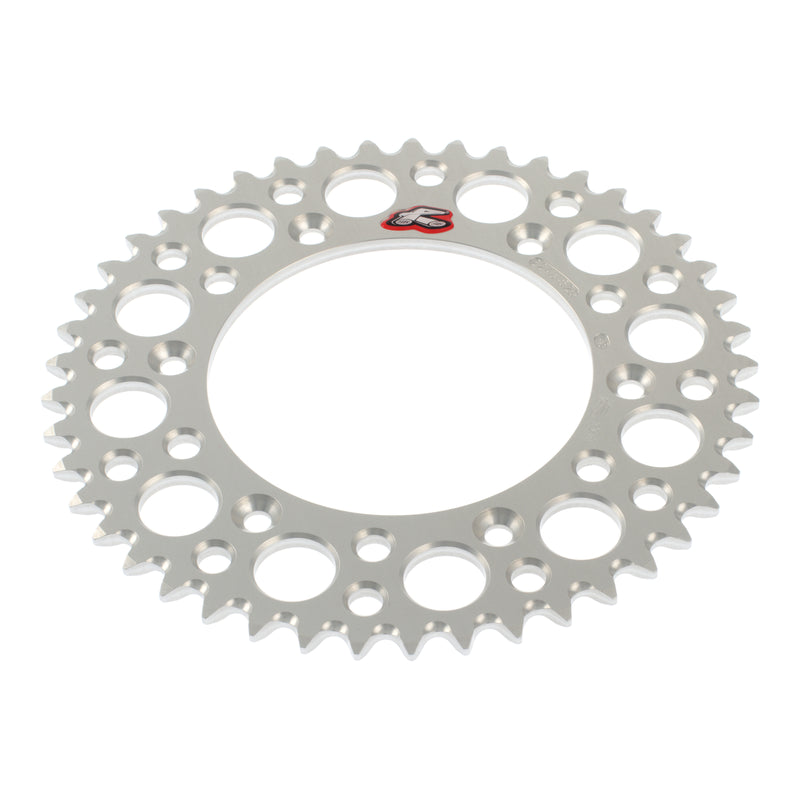 Load image into Gallery viewer, Renthal Sprocket Rear Silver 45T Alloy 7075 T6 Grooved