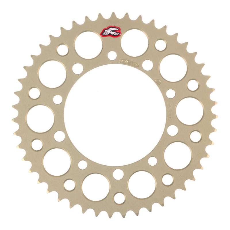 Load image into Gallery viewer, Renthal Sprocket Hard Anodised 47T Silver