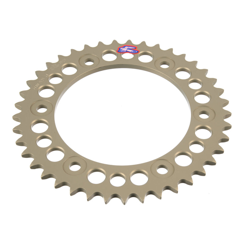 Load image into Gallery viewer, Renthal Sprocket Rear Silver 41T Alloy 7075 T6 Grooved Mont