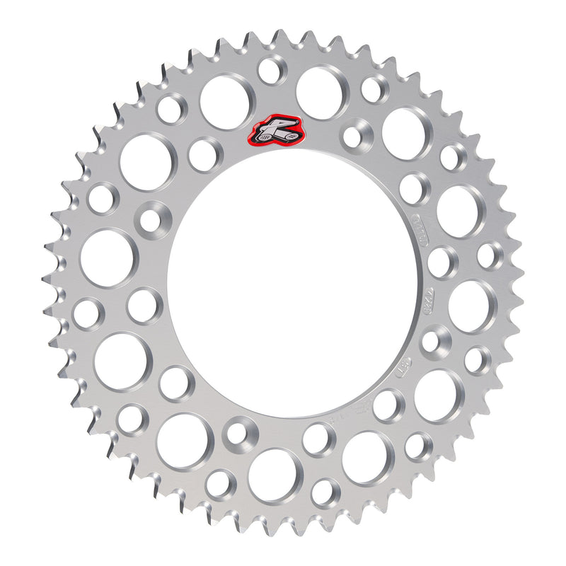 Load image into Gallery viewer, Renthal Rear Sprocket - Silver 51T Alloy 7075-T6 Grooved