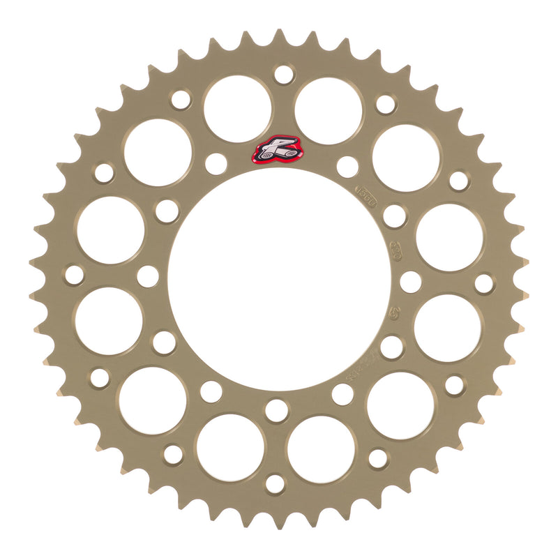Load image into Gallery viewer, Renthal Rear Sprocket Hard Anodised Grooved 456 / 520