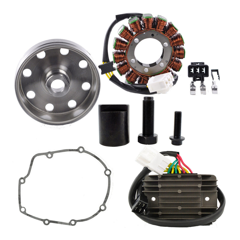Load image into Gallery viewer, Stator + Kokusan Flywheel + Regulator + Puller Kit (RMS900-103809)