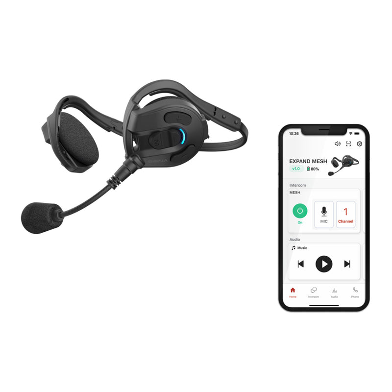 Load image into Gallery viewer, Sena Expand Mesh Bluetooth Intercom Headset
