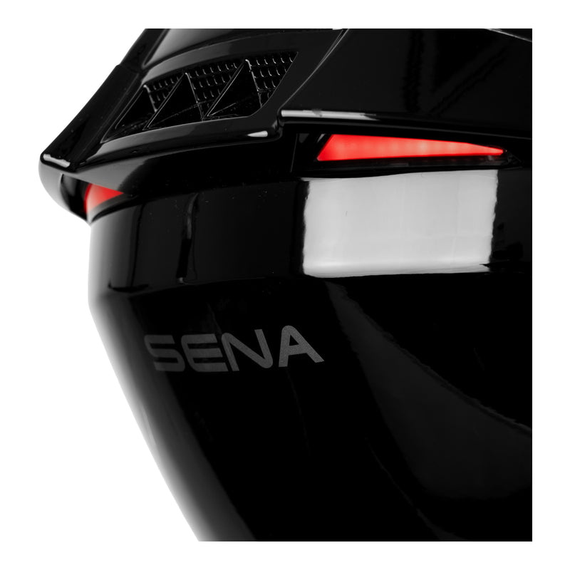 Load image into Gallery viewer, Sena Phantom ANC Smart Helmet with Mesh Comms - Gloss Black