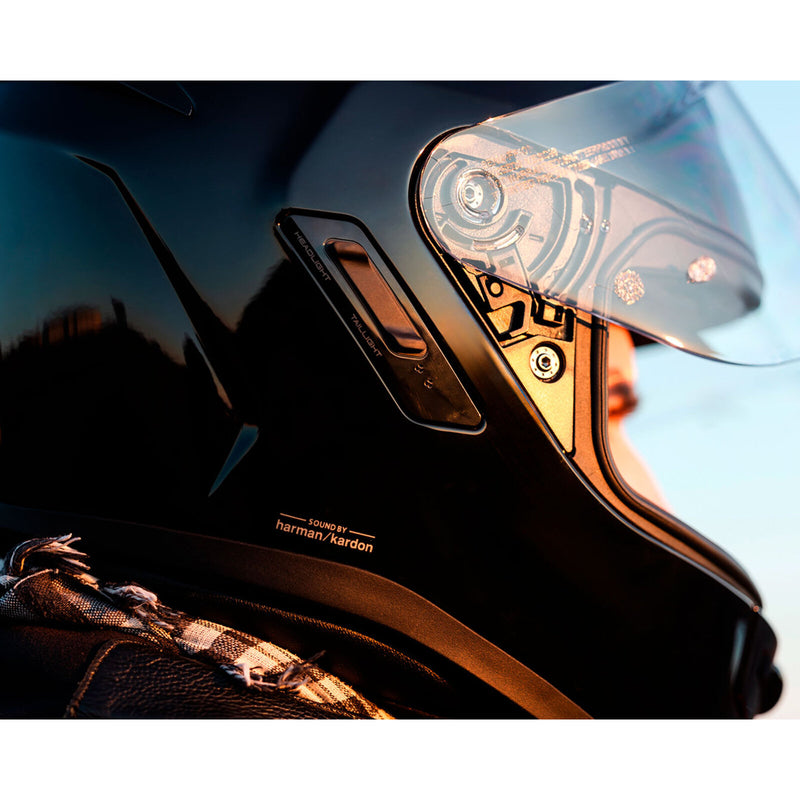Load image into Gallery viewer, Sena Phantom Smart Helmet with Mesh Comms - Matte Black