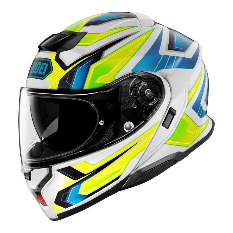 Load image into Gallery viewer, Shoei Neotec 3 Helmet Anthem TC-3 - Yellow / Blue
