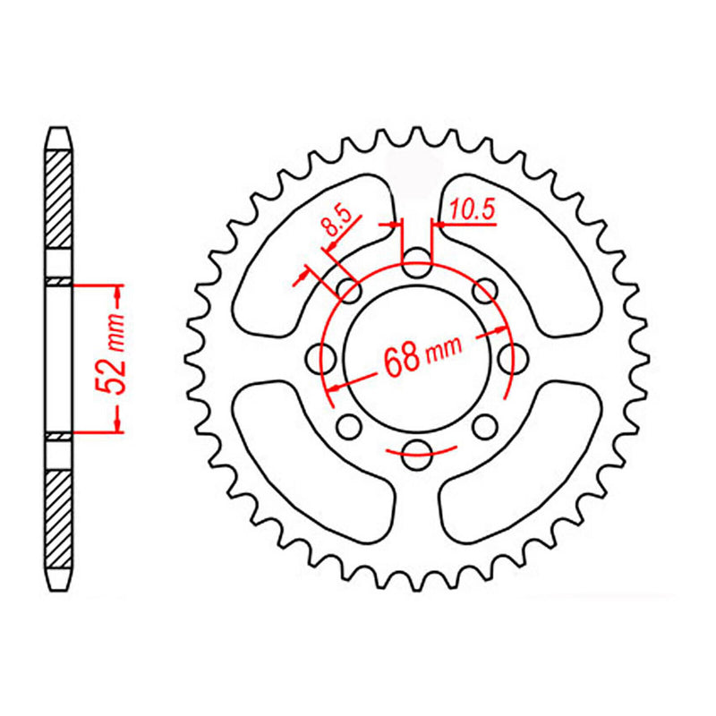 Load image into Gallery viewer, Sprocket Kit Suzuki DS80/JR80 - 428H 12/34