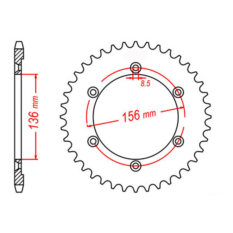Load image into Gallery viewer, Sprocket Kit Suzuki DR650 - 525XRE 15/41