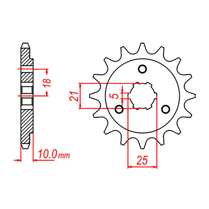 Load image into Gallery viewer, Sprocket Kit Suzuki DR650 520 Conv - 520EXW 15/43
