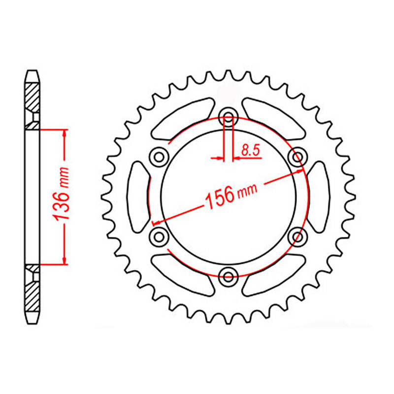 Load image into Gallery viewer, Sprocket Kit Suzuki DR650 520 Conv - 520EXW 15/43