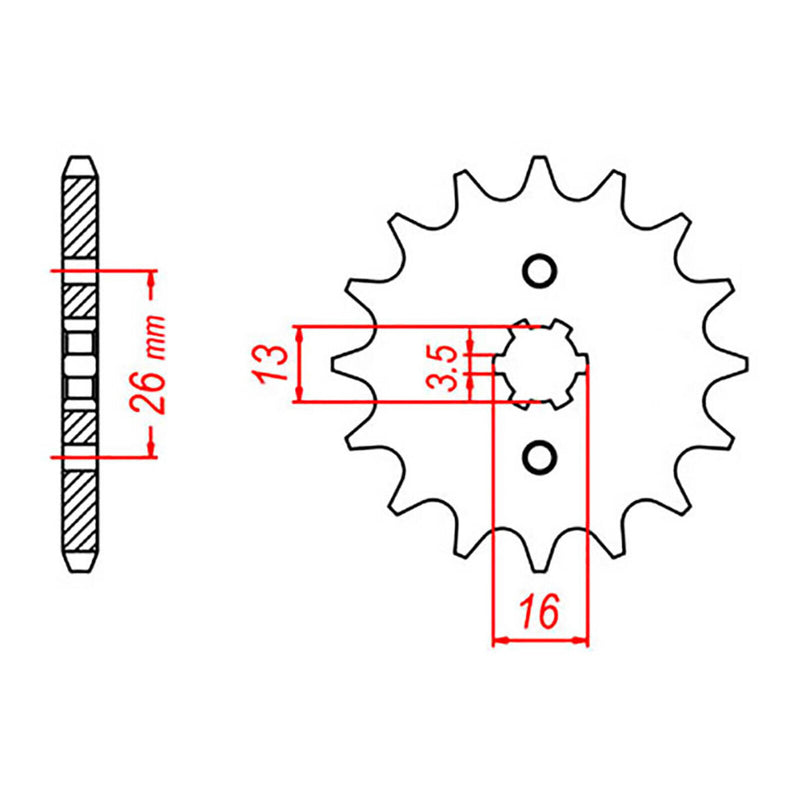 Load image into Gallery viewer, Sprocket Kit Suzuki ATV LT50 - 420MS 11/37