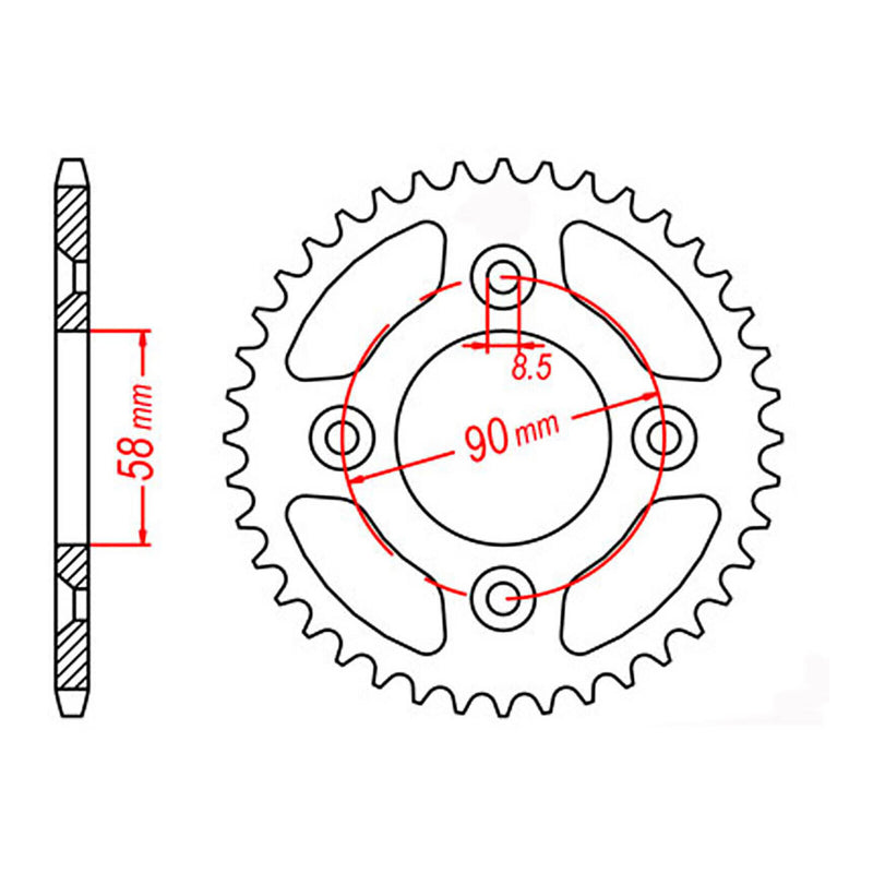 Load image into Gallery viewer, Sprocket Kit Honda XR/CRF50 - 420MS 14/37