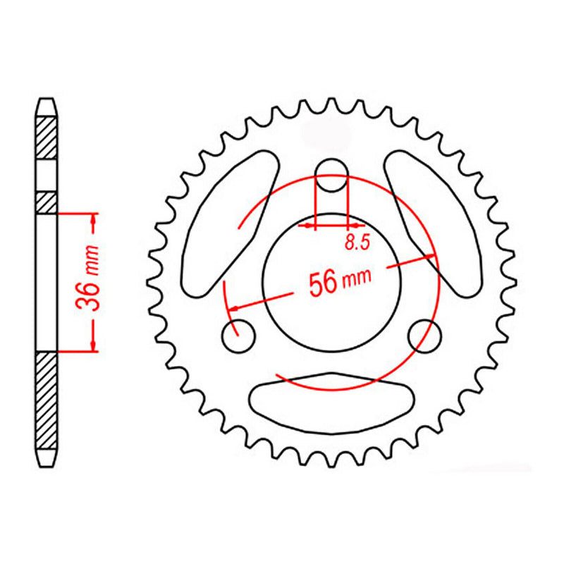 Load image into Gallery viewer, Sprocket Kit Suzuki JR50 - 420MS 13/28