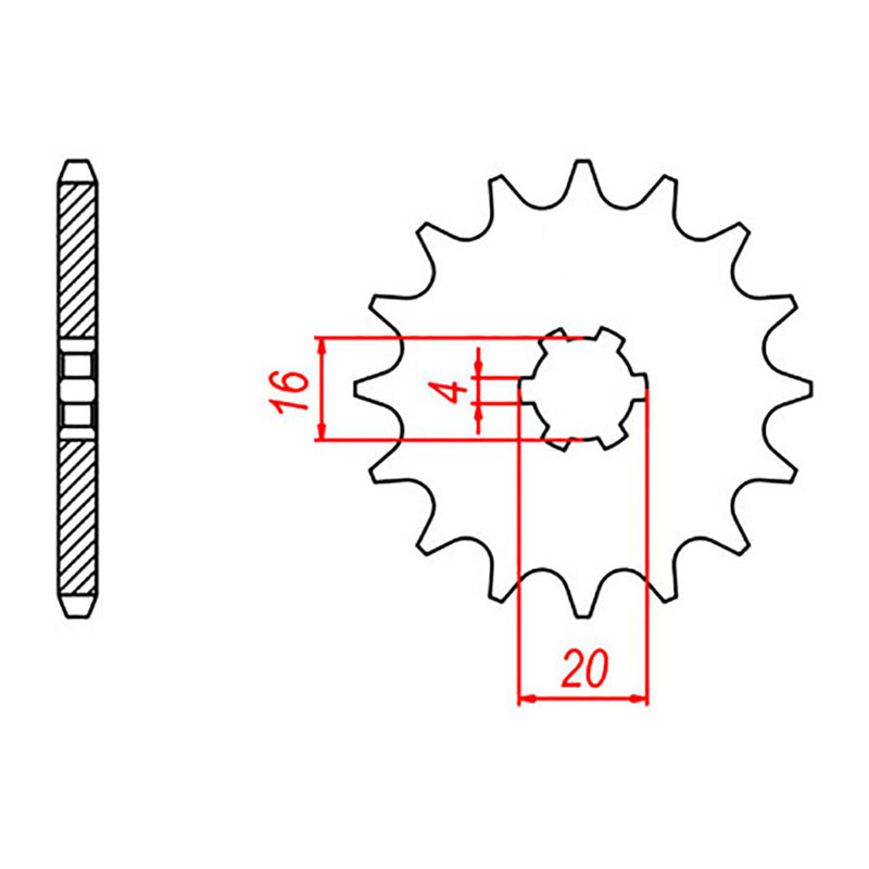 Load image into Gallery viewer, Sprocket Kit Yamaha YZ80BW - 428H 13/47