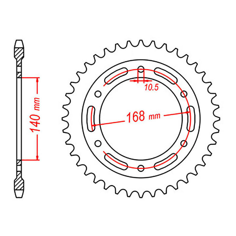 Load image into Gallery viewer, SPKT KIT BMW F800GS Adventure 13-18 - 525XRE 16/42 10.5mm