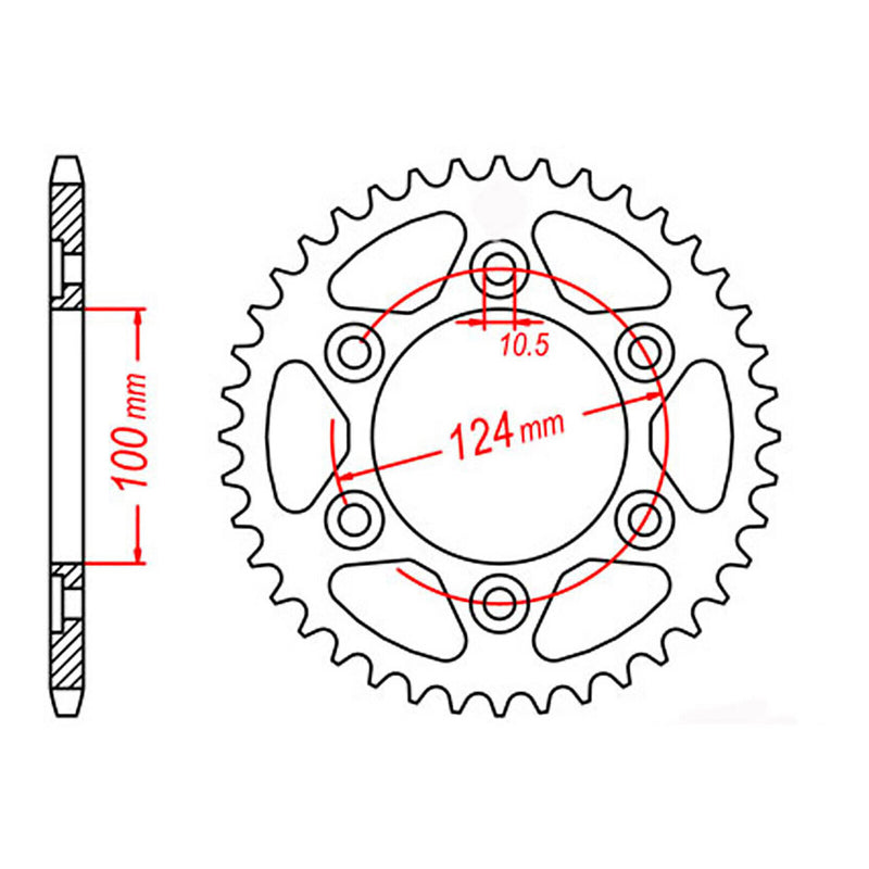 Load image into Gallery viewer, Sprocket Kit Ducati 916 ST4 - 525XRE 15/43