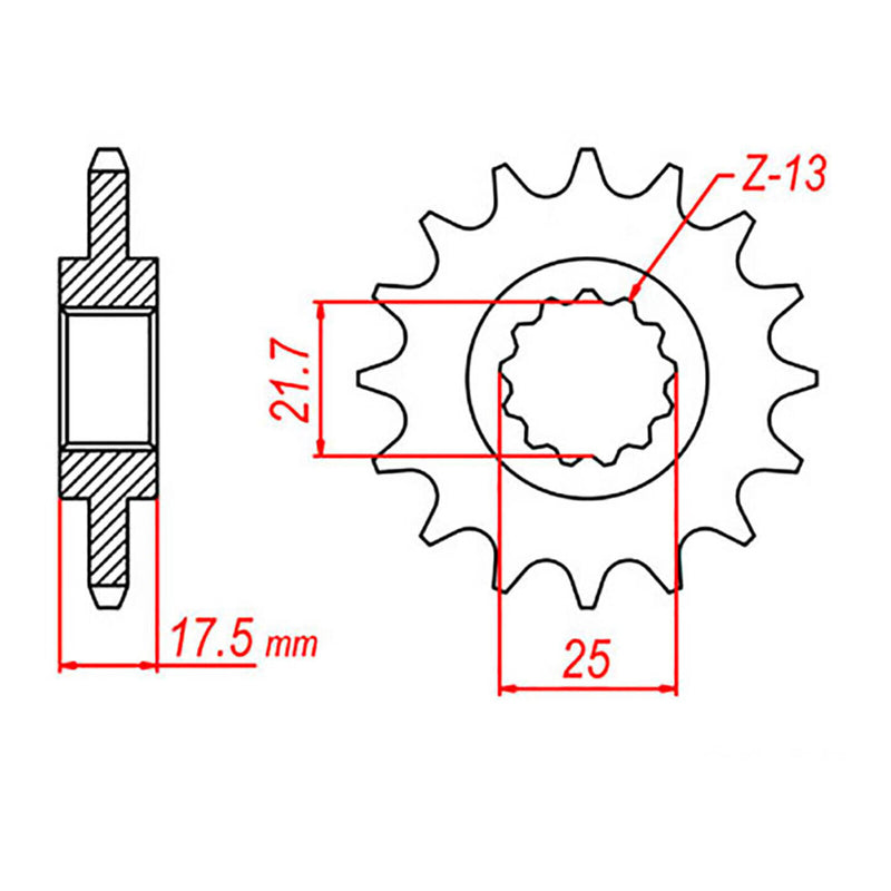 Load image into Gallery viewer, Sprocket Kit Honda VFR400 (NC30) - GB525XRE 15/40