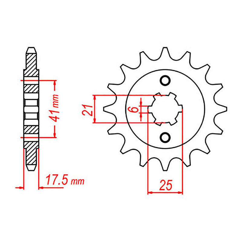 Load image into Gallery viewer, Sprocket Kit Honda VFR400 (NC24) - 525XRE 15/45
