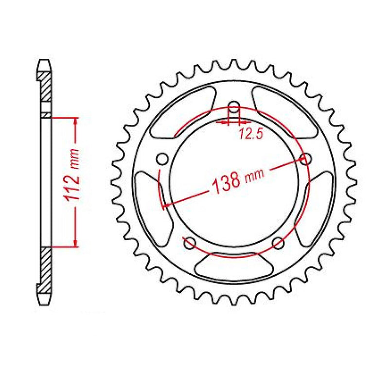 Load image into Gallery viewer, Sprocket Kit Honda CB500F/X/CBR500R - 520XRE 15/41