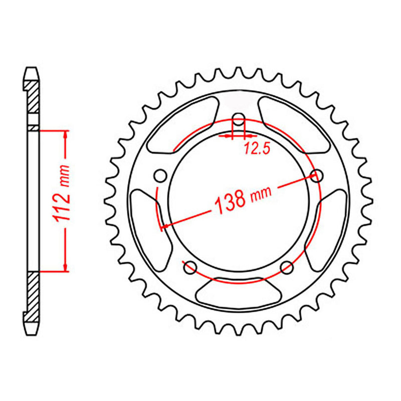 Load image into Gallery viewer, Sprocket Kit Honda CB600F Hornet '07-'09 - 525XRE 16/43