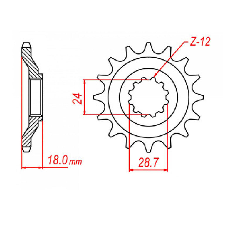 Load image into Gallery viewer, Sprocket Kit Kawasaki ZZR250 - 520XRE 14/47