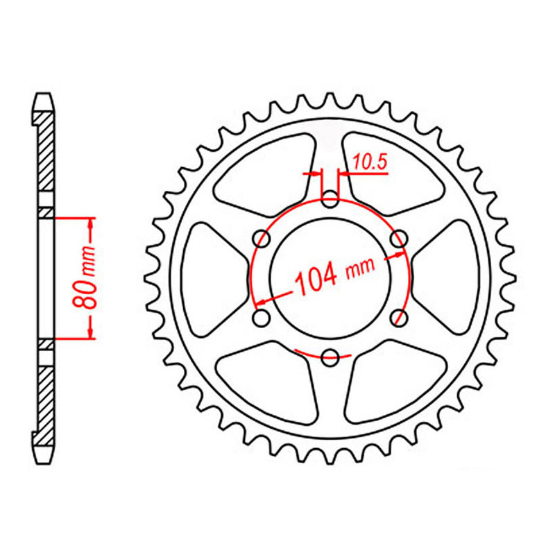 Load image into Gallery viewer, Sprocket Kit Kawasaki ZX9R '94-'97 (economy) - 530XRE 16/44