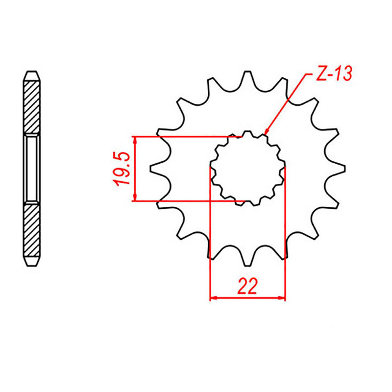 Load image into Gallery viewer, Sprocket Kit Suzuki GSX250 Across - 520XRE 13/49
