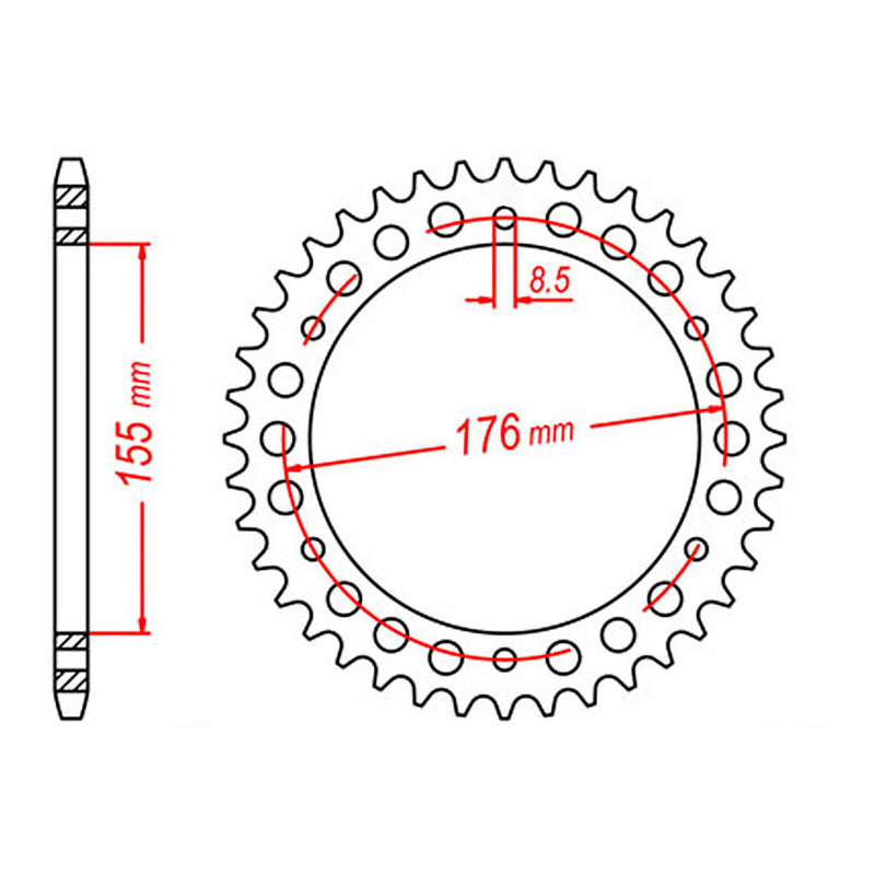 Load image into Gallery viewer, Sprocket Kit Triumph Speed Triple 955 '02-'04 (economy) - 530XRE 18/42