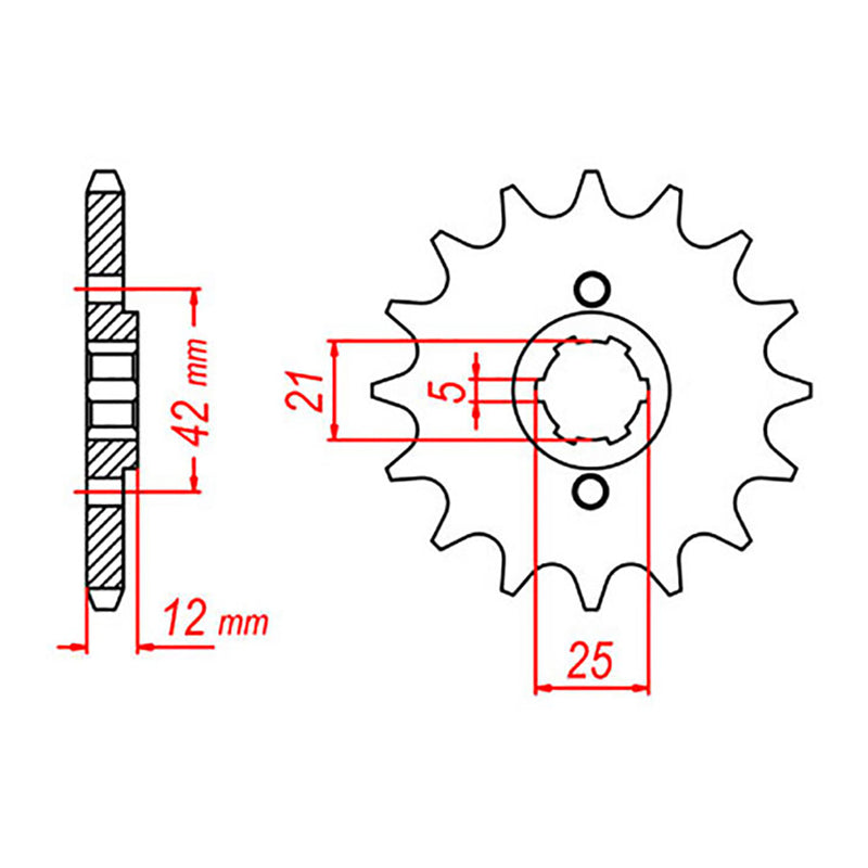 Load image into Gallery viewer, Sprocket Kit Yamaha XJ600 '91/'92 - 530XRE 17/44