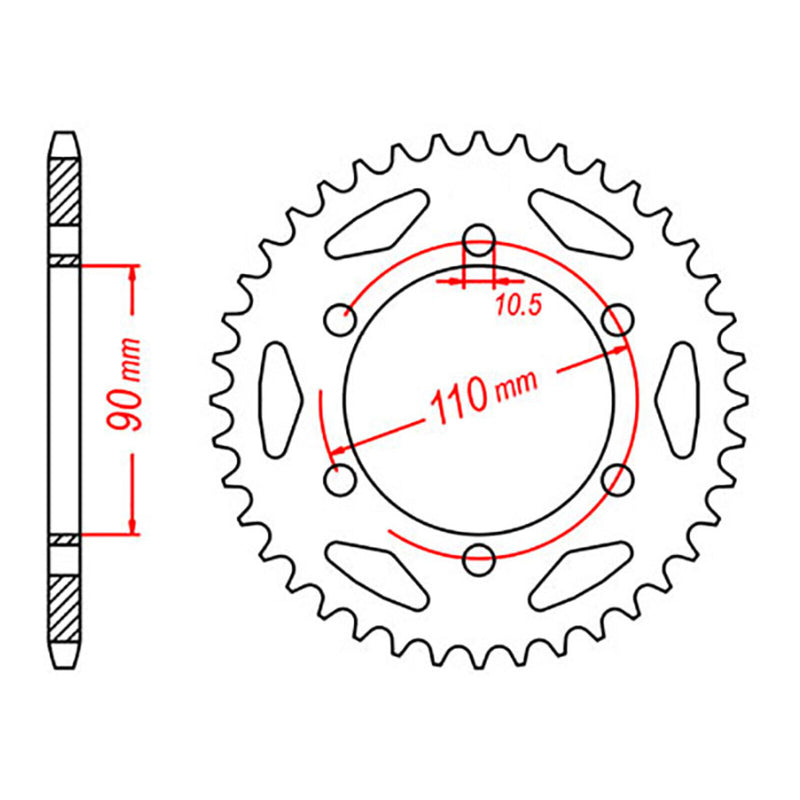 Load image into Gallery viewer, Sprocket Kit Yamaha XJ/XS650 - 530XRE 17/33
