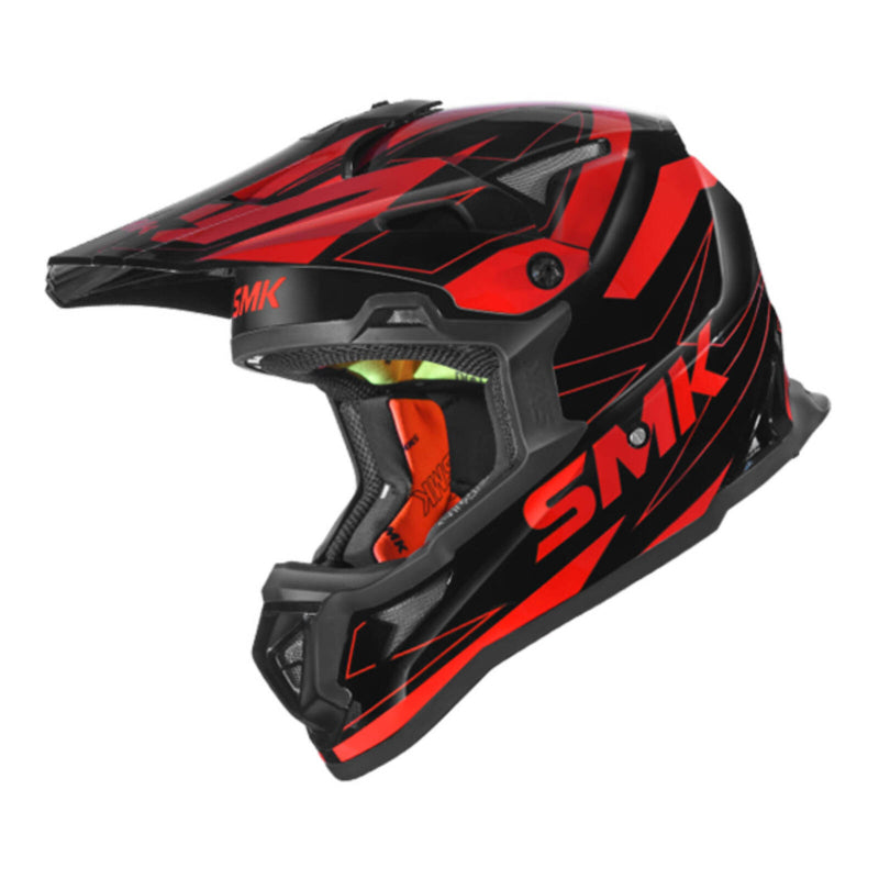 Load image into Gallery viewer, SMK Allterra Helmet - Slope Black / Red
