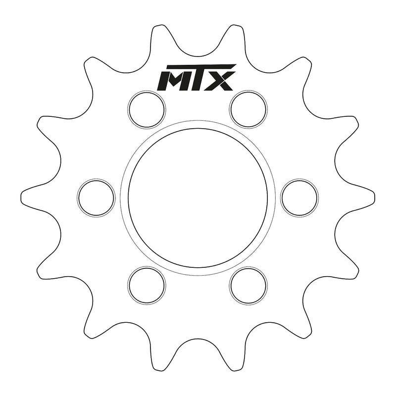 Load image into Gallery viewer, MTX Steel Front Sprocket #420 (14T)
