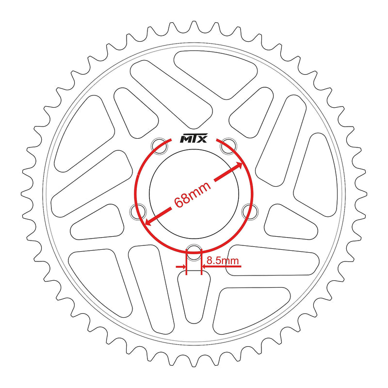 Load image into Gallery viewer, MTX Steel Sur-Ron Rear Sprocket #420 (48T)