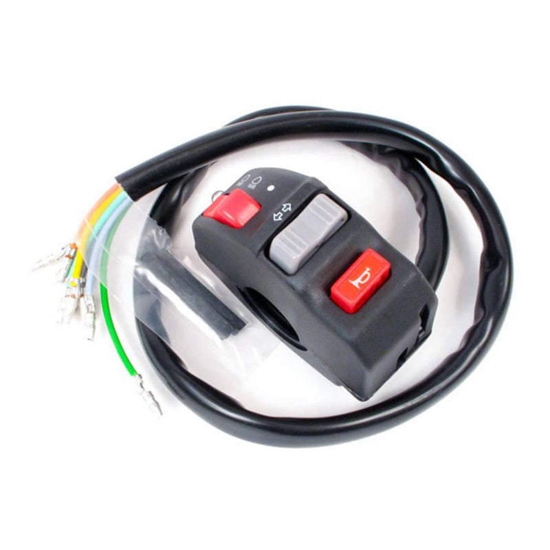 Load image into Gallery viewer, WHITES SWITCH BLOCK HEADLIGHT ON/HI-LO/TURN/HORN (28.5mm)