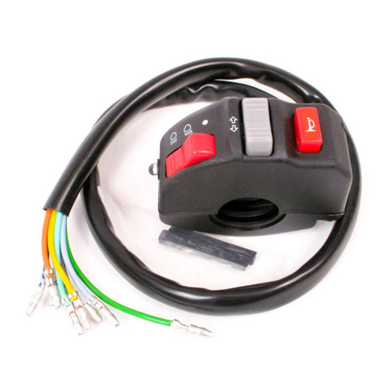 Load image into Gallery viewer, WHITES SWITCH BLOCK HEADLIGHT ON/HI-LO/TURN/HORN (28.5mm)