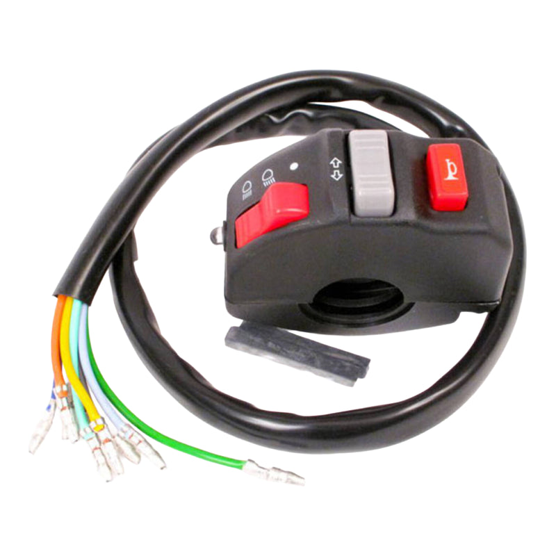 Load image into Gallery viewer, WHITES SWITCH BLOCK HEADLIGHT ON/HI-LO/TURN/HORN (28.5mm)