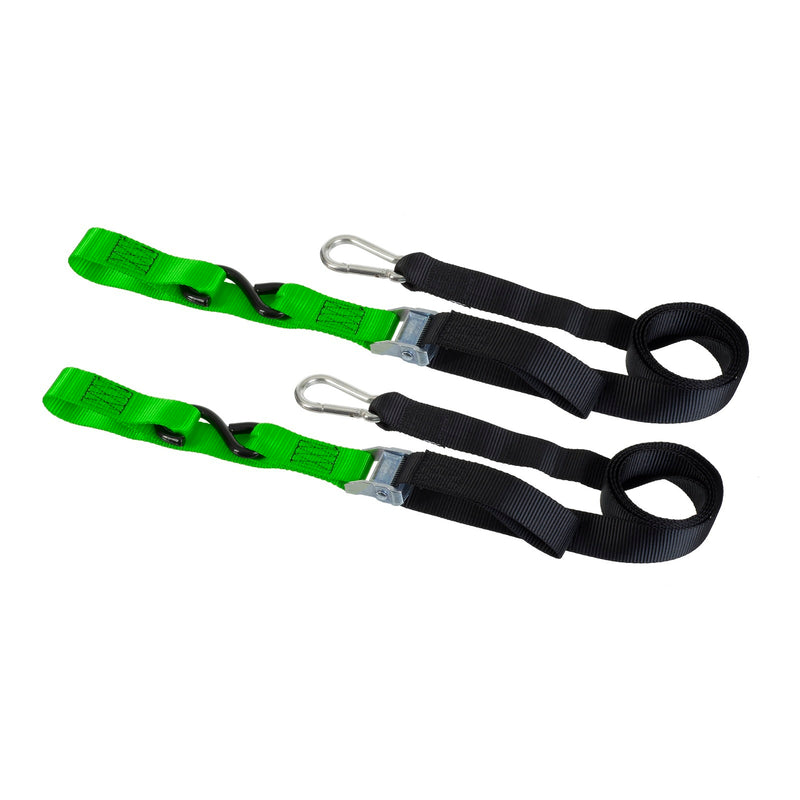Load image into Gallery viewer, Whites Tie-Downs - Black / Green