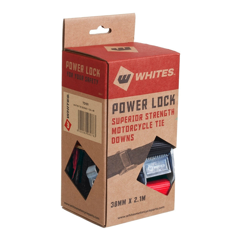 Load image into Gallery viewer, Whites Tie-Downs - Black / Red