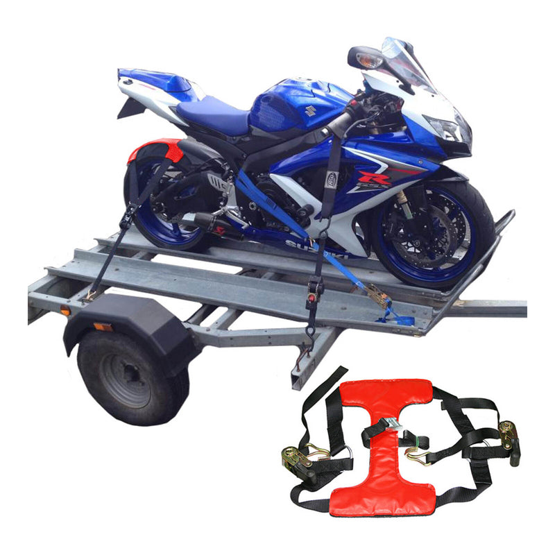 Load image into Gallery viewer, Whites Wheel Strap Tie-Down - Red