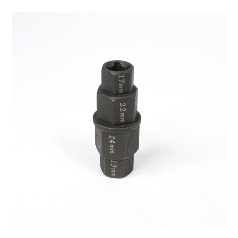 Load image into Gallery viewer, WHITES 4-IN-1 HEX AXLE TOOL 17 19 22 24mm CrMo