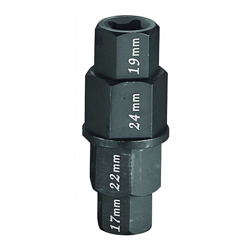 Load image into Gallery viewer, WHITES 4-IN-1 HEX AXLE TOOL 17 19 22 24mm CrMo