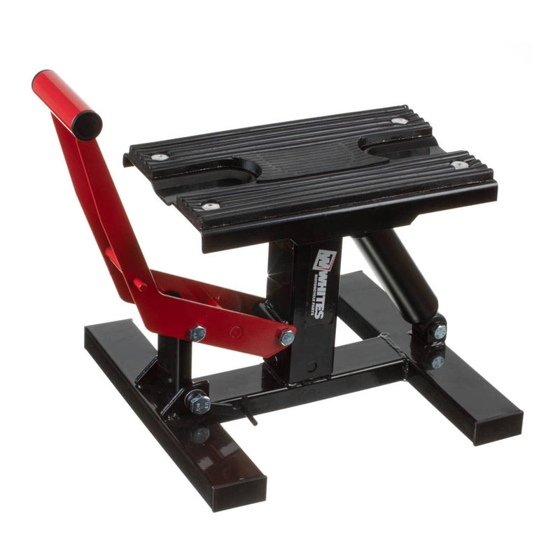 Load image into Gallery viewer, WHITES MX LIFT STAND - (HEIGHT ADJ. & HYDRAULIC DAMPER)
