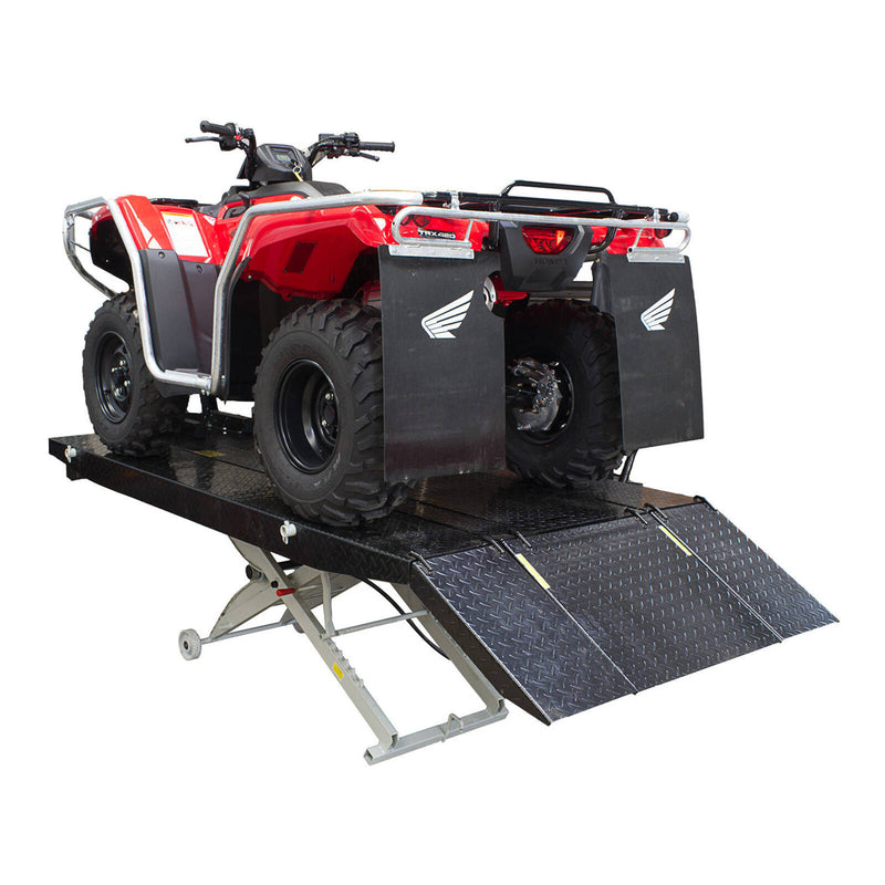 Load image into Gallery viewer, MOTO LIFT STAND TABLE 1000lbs / 450kg (WITH SIDE EXTENSIONS)