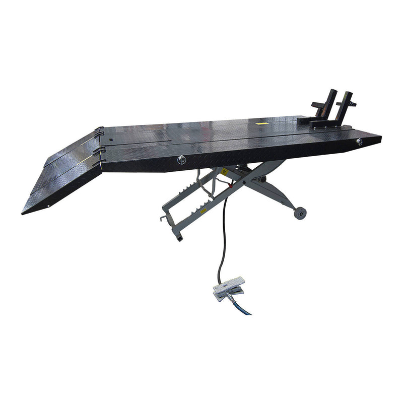 Load image into Gallery viewer, MOTO LIFT STAND TABLE 1000lbs / 450kg (WITH SIDE EXTENSIONS)