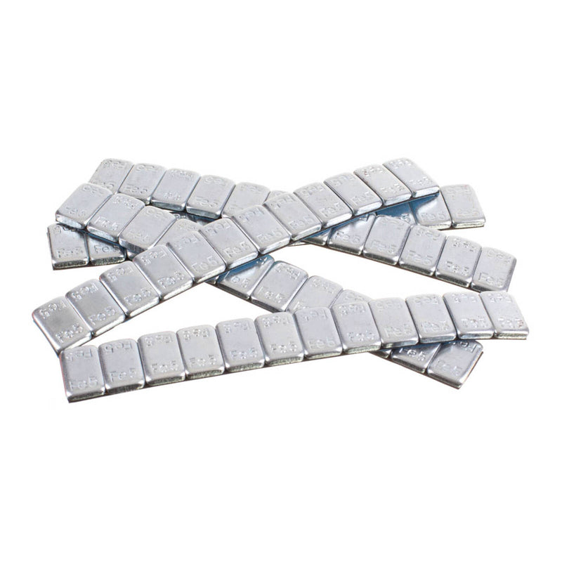 Load image into Gallery viewer, WHEEL BALANCE WEIGHTS STICK ON 12 x 5g STRIP SIL (50/BOX)