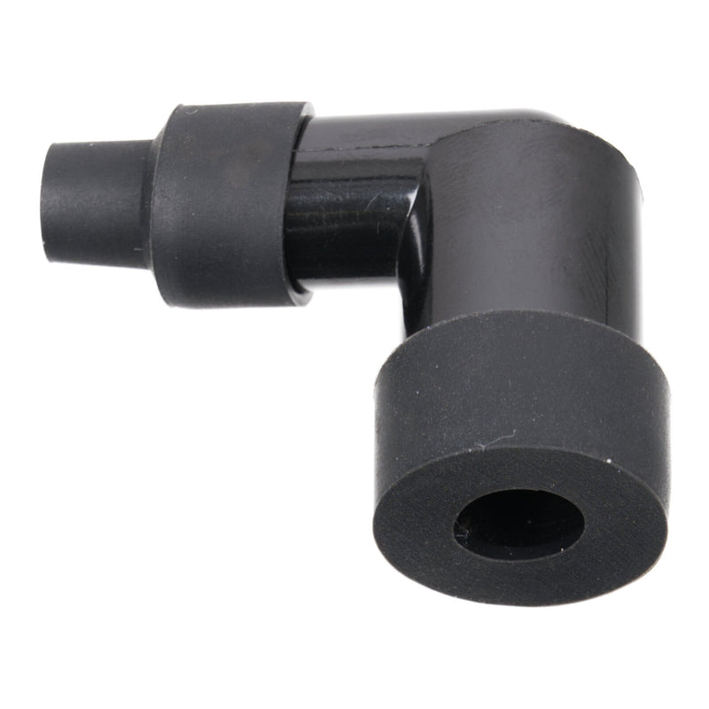 Load image into Gallery viewer, Whites Spark Plug Cap – Replaces LZFH – Right Angle – Black