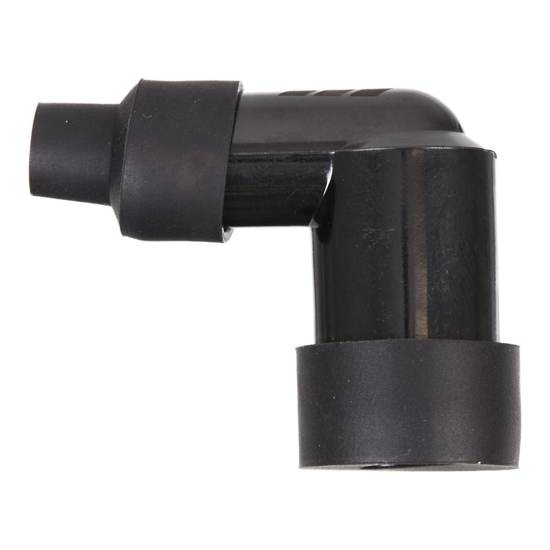 Load image into Gallery viewer, Whites Spark Plug Cap – Replaces LZFH – Right Angle – Black